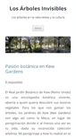 Mobile Screenshot of losarbolesinvisibles.com